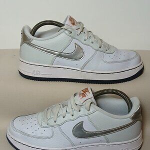 Nike air force 1 trainers size uk 6 white womens